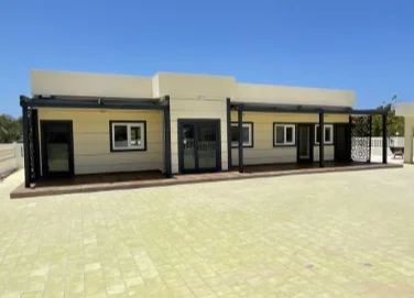Modular office building project 79m² in Djibouti